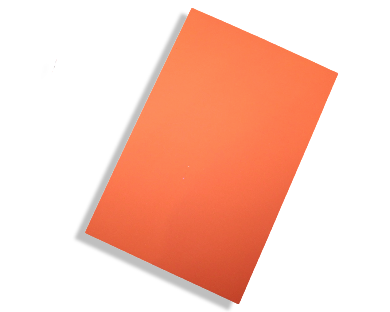 Фоамиран матовый 2 мм 20х30 см Морковный