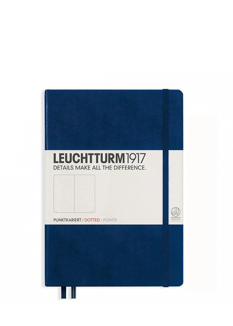 Блокнот Leuchtturm1917 середній крапка Темно-синій (342925)