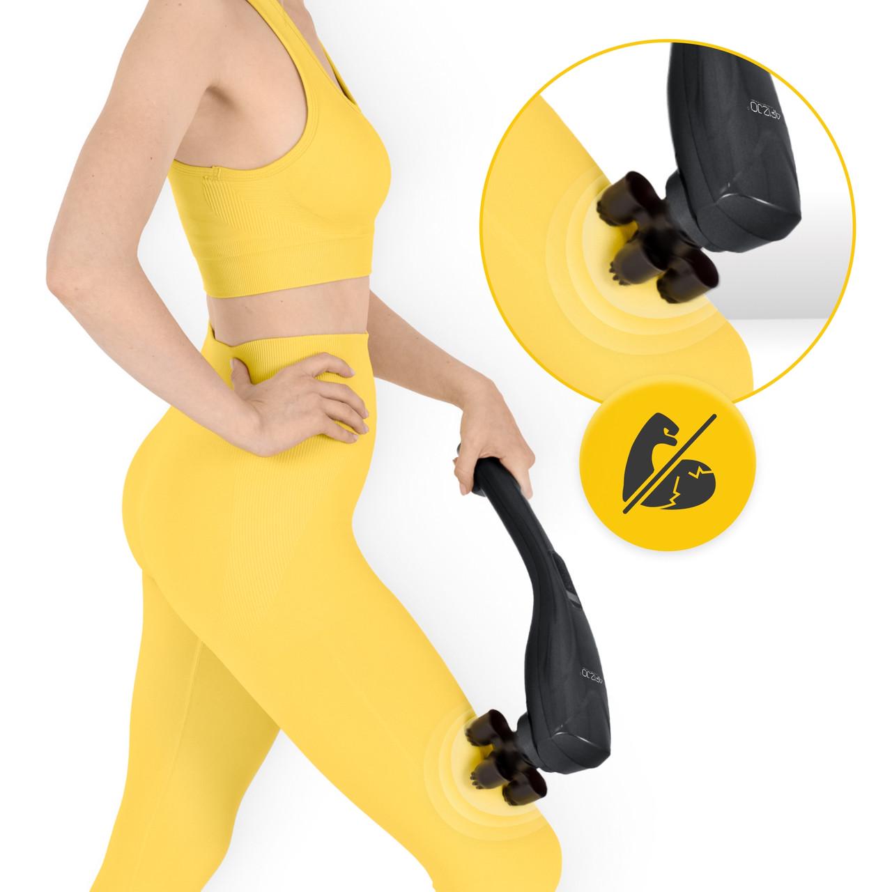 Масажер для тіла вібраційний 4FIZJO Long Stick 7в1 ручний Black (P-5907739319142) - фото 5 Масажер для тіла вібраційний 4FIZJO Long Stick 7в1 ручний Black (P-5907739319142) - фото 5