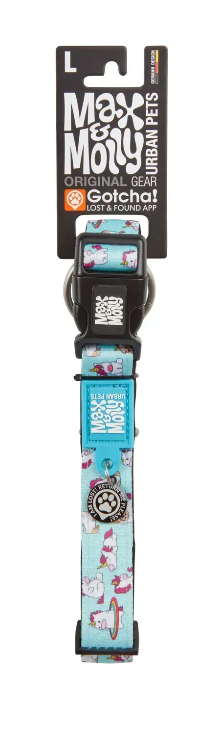Ошейник для собак Max&Molly Smart ID Collar Unicorn M (27426376) - фото 4 Ошейник для собак Max&Molly Smart ID Collar Unicorn M (27426376) - фото 4