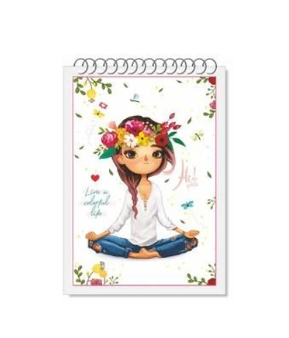 Блокнот Руслан А-6 80 листов пружина (RLN10155)