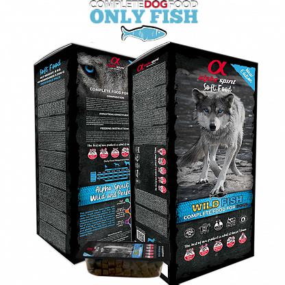 Корм для собак напіввологий Alpha Spirit Wild Only Fish Box беззерновий 200 г (as3002209m) - фото 2