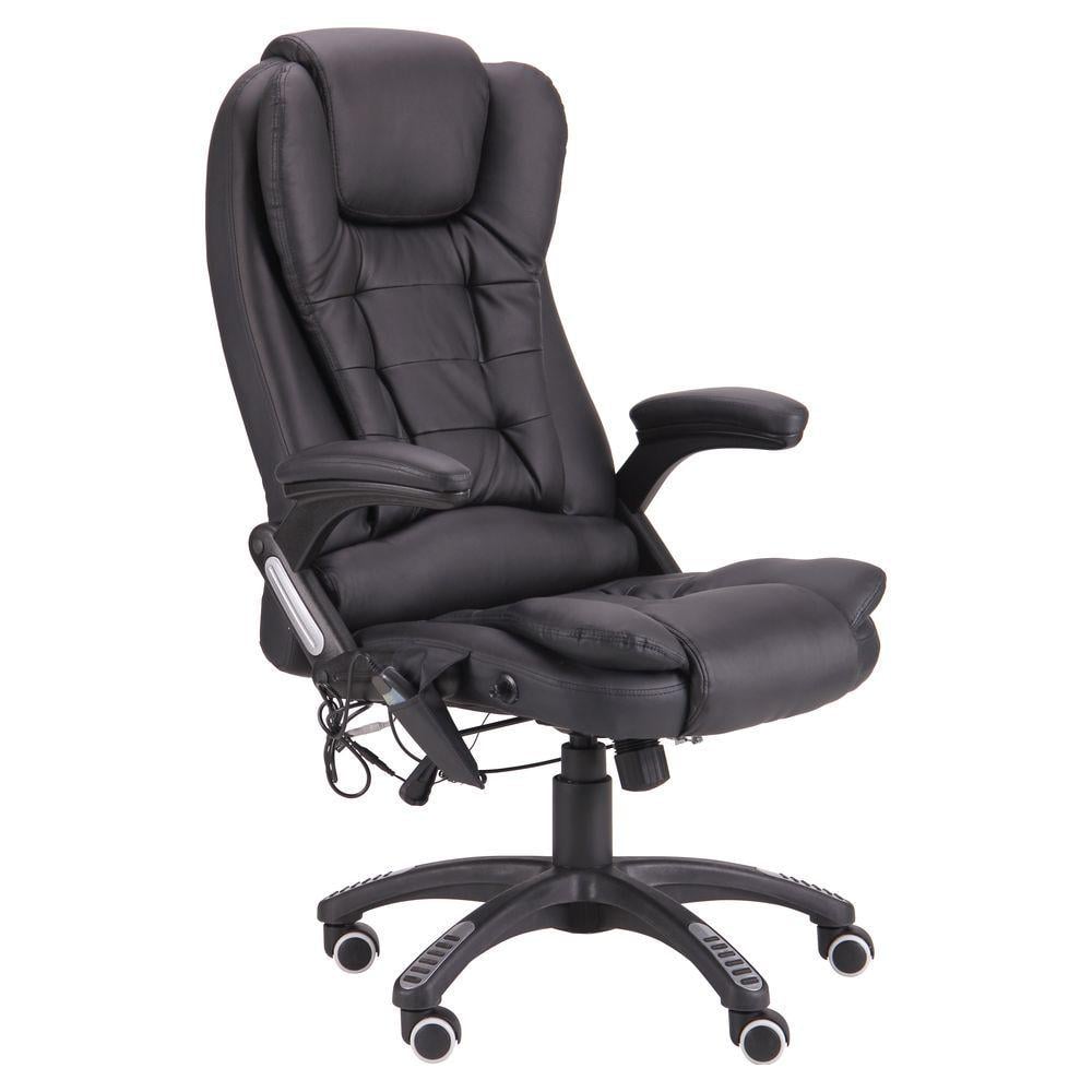 Массажное кресло AMF Бали 1100х100x670x750 мм пластик/кожзаменитель Черный