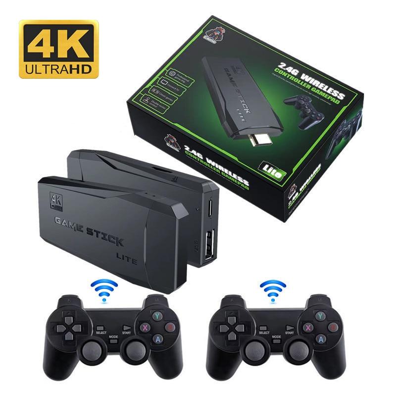 Ігрова приставка HDMI Game Stick Lite M8 64 Gb 4K Ultra HD з бездротовими джойстиками +10000 ігор (DF-640) - фото 8
