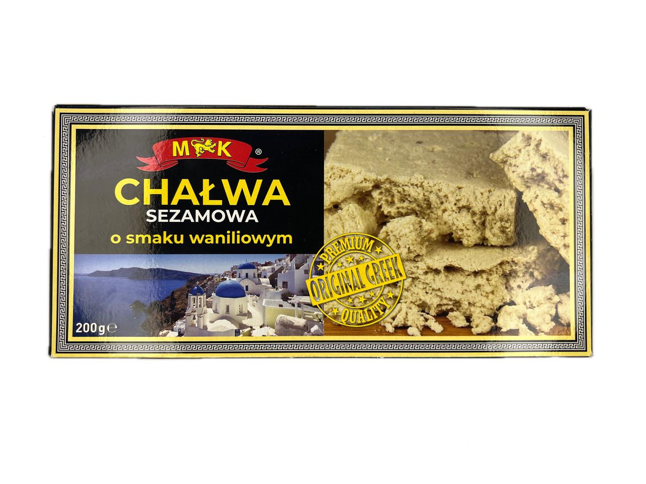Халва кунжутная М&K Ваниль 200 г (7860482652896)