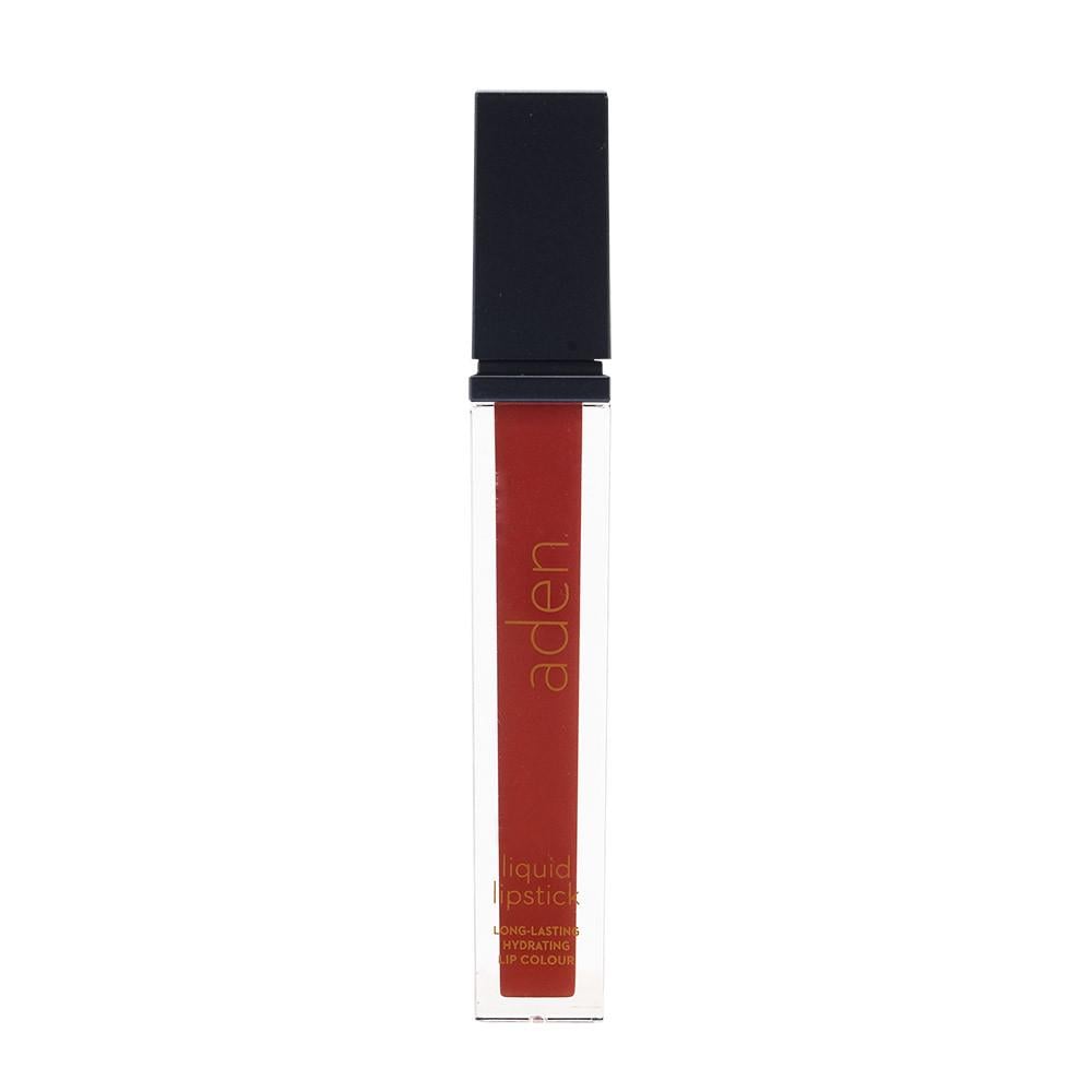 Помада рідка матова Aden Liquid lipstick №18 Ottawa Garnet 7 мл (a121)