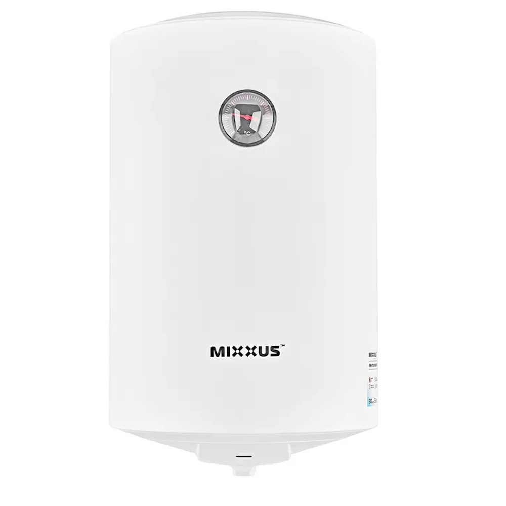 Бойлер Mixxus Round Wet EWH-07100 15 кВт 100 л мокрый ТЭН вертикальный Белый (WH0603)