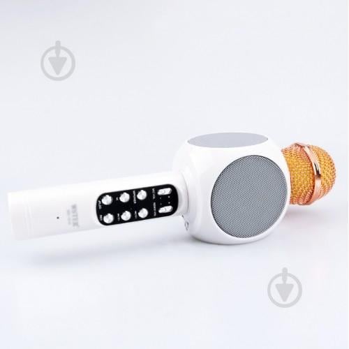 Мікрофон-колонка bluetooth WS-1816 white Wster (0222) - фото 4 Мікрофон-колонка bluetooth WS-1816 white Wster (0222) - фото 4