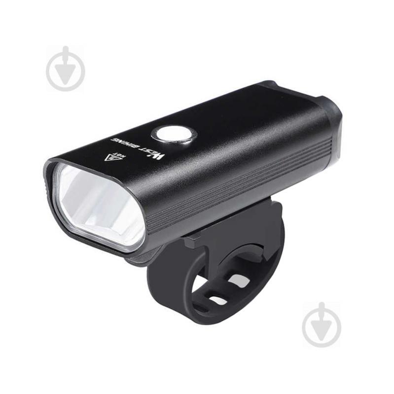 Фара велосипедная West Biking 0701257 Черный (5097-15575)