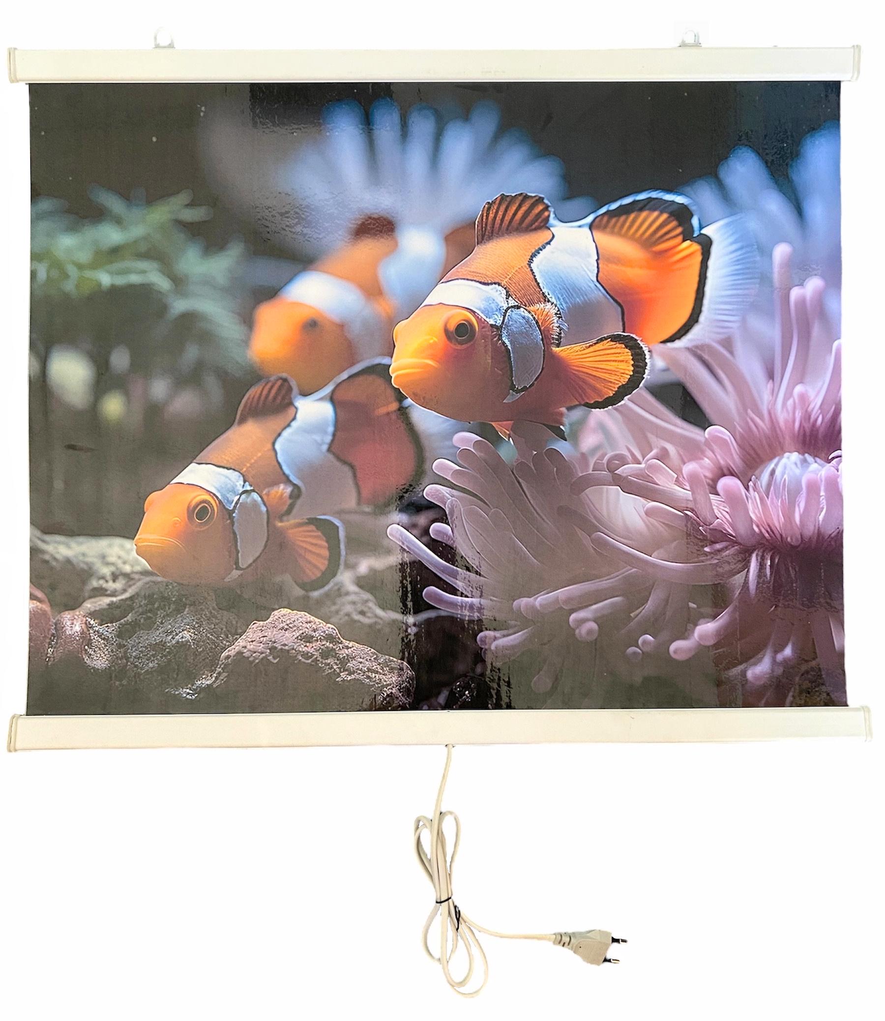 Обігрівач настінний підвісний Риби 63х52 см