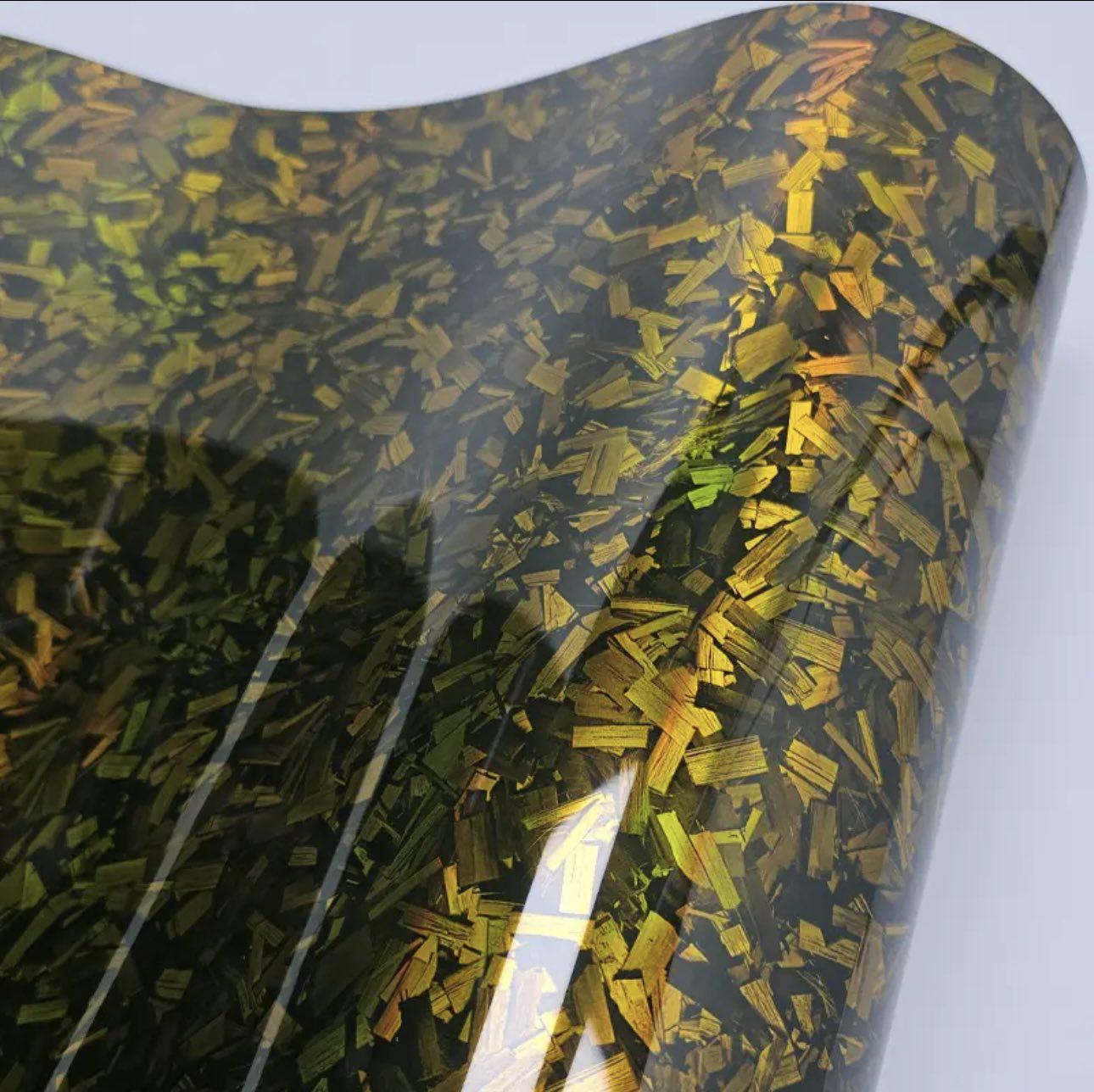 Плівка самоклеюча СONGSHANG під кований ломаний карбон супер глянець 30x150 см (2204984637) - фото 11