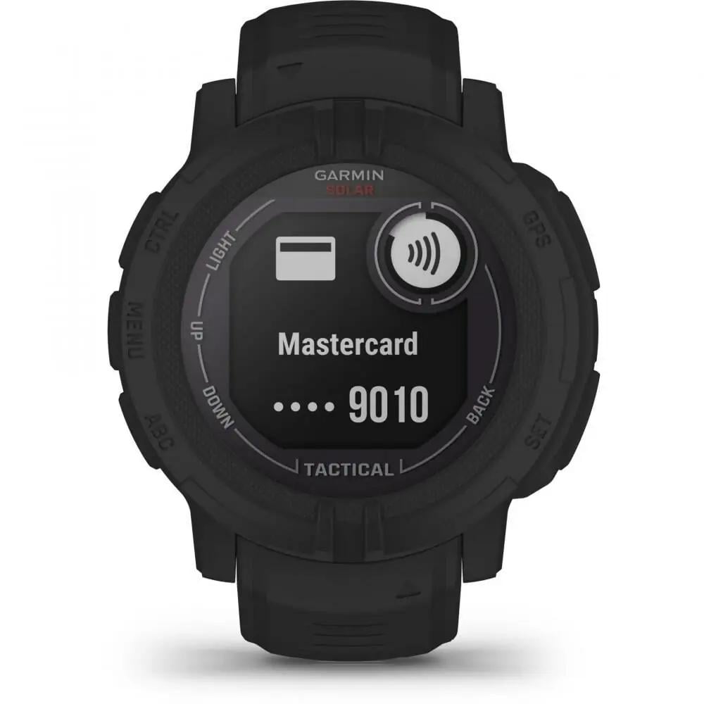Смарт-годинник Garmin Instinct 2 Solar Tactical Edition Black (010-02627-13) - фото 4