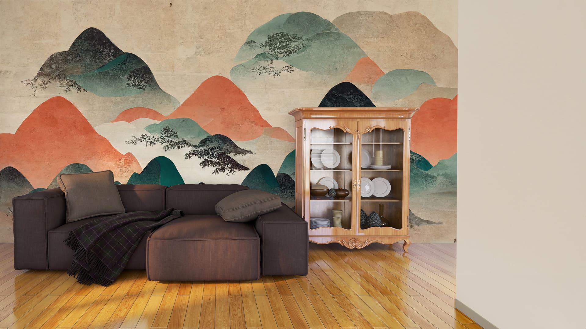 Фотообои флизелиновые Styleo Print-walls Горная симфония 0703 400х250 см (Pw-0703/4)