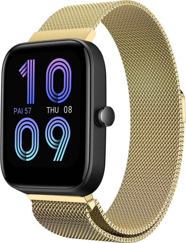 Ремешок Миланская петля Milano для Amazfit Bip 3 Gold (27993-2A)