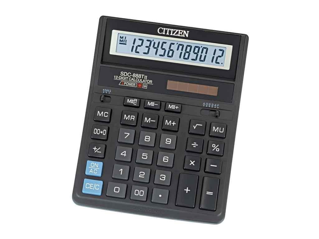 Калькулятор Citizen SDC-888TII 12 разрядов (960503)