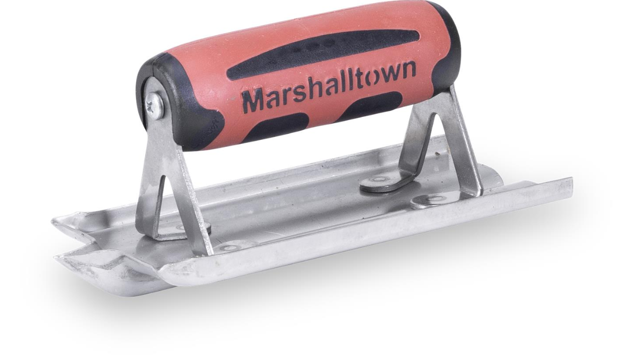 Нарізчик швів для бетону Marshalltown з нержавіючої стал 152x76 мм/Ø-6 мм/13 мм-канавки (14102)