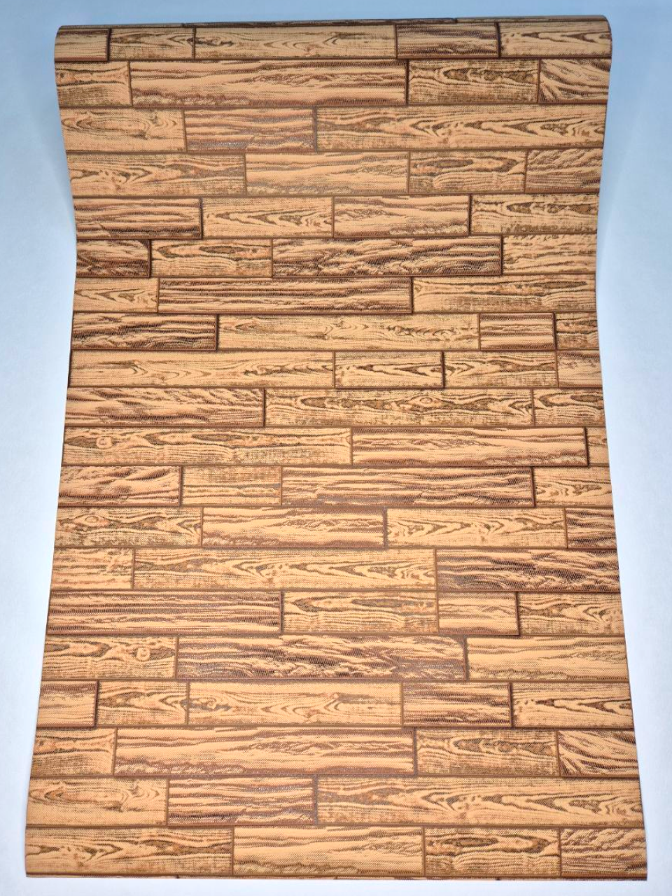 Обои виниловые Славянские обои 9419-05 под кирпич для кухни/коридора/гостиной/спальни 10,05x0,53 м Коричневый (2526197386) - фото 5