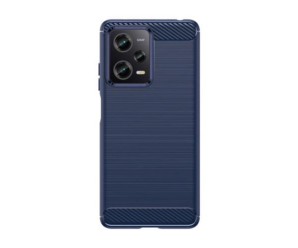  Чехол-накладка Polished Carbon для Xiaomi Redmi Note 12 Pro 5G / Poco X5 Pro 5G Синий