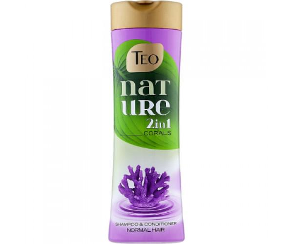 Шампунь Teo Beauty Nature 2в1 Corals 350 мл (3800024046759)