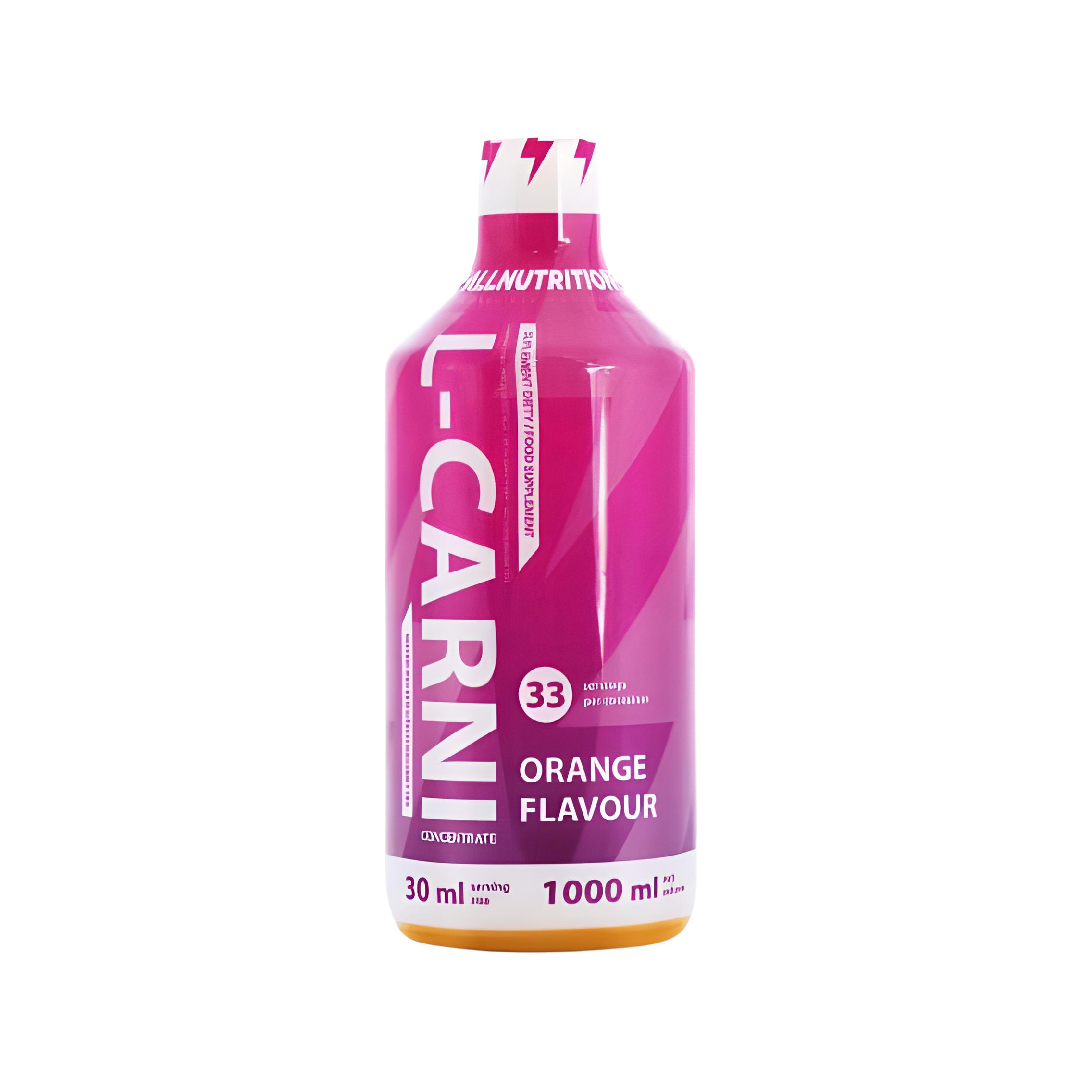 Комплекс до тренировки All Nutrition L-CARNI 1000 мл Orange