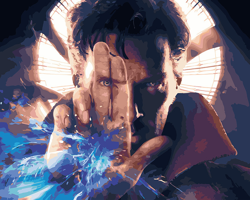 Картина по номерам Brushme Доктор Стрэндж (GX27933) Картина по номерам Brushme Доктор Стрэндж (GX27933)