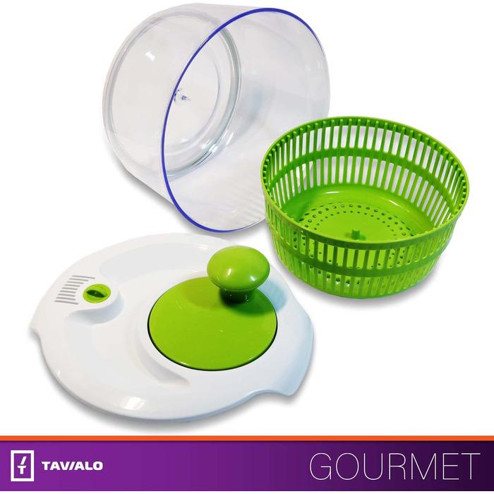 Сушарка Vialex для салату з кришкою 2,6 л (193.300.001) - фото 5 Сушарка Vialex для салату з кришкою 2,6 л (193.300.001) - фото 5