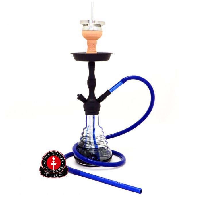Кальян AMY Deluxe 470 Small Rips на 1 персону 50 см Синій (817053107)