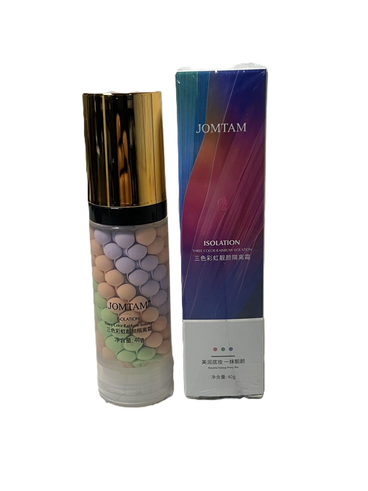 База під макіяж Jomtam триколірна 40 г (ВІ2552)