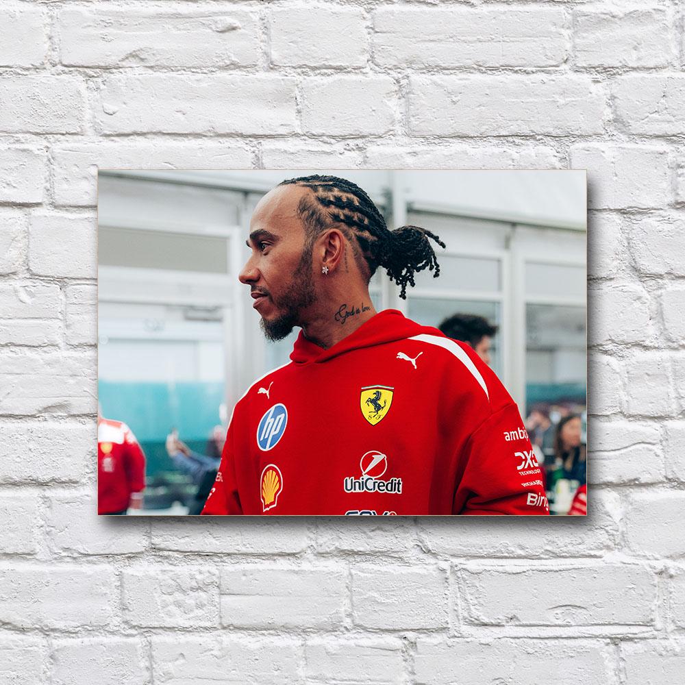 Постер дерев’яний Л'юїс Хемілтон 2026 210х297 мм (33852944)