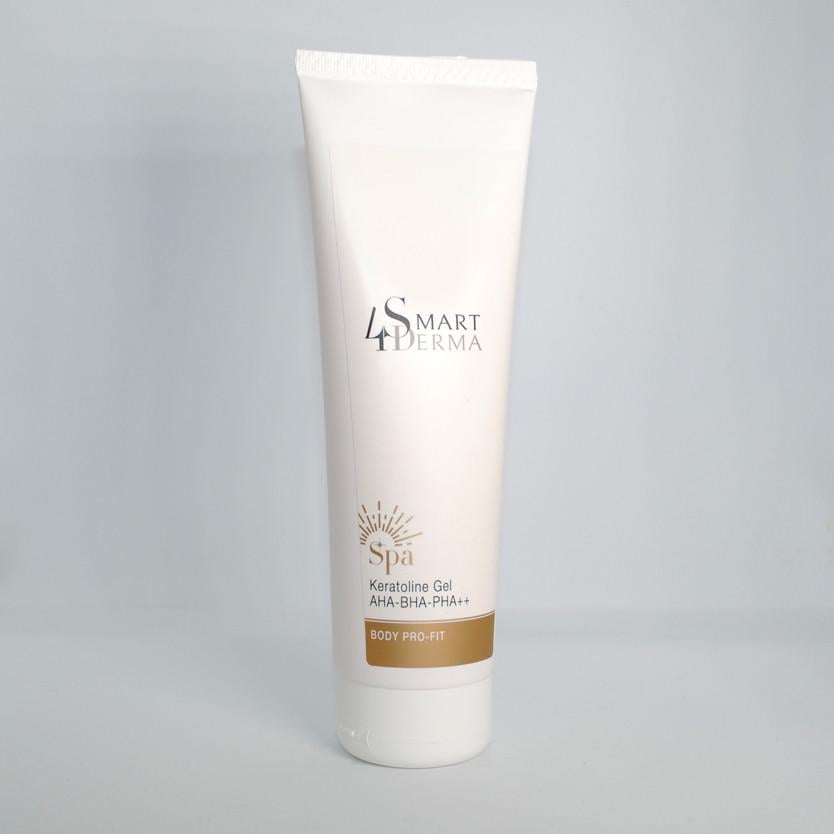 Гель для тела Smart4Derma Keratoline gel AHA-BHA-PHA++ кератолитический мультикислотный 240 мл (1848502882)