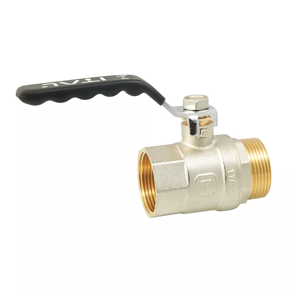 Кран кульовий ITAL PN25 ВЗ ручка 1-1/4" Нікель (1046056) - фото 2 Кран кульовий ITAL PN25 ВЗ ручка 1-1/4" Нікель (1046056) - фото 2