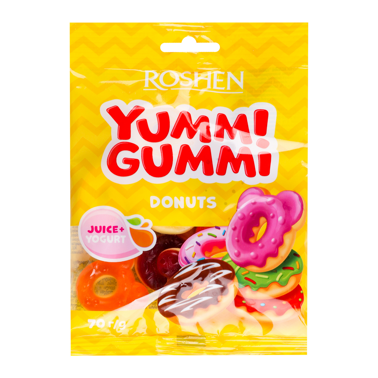 Конфеты Roshen Yummi Gummi Donuts 70 г (1776144410)