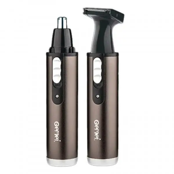 Машинка 2в1 беспроводная для стрижки волос усов и бороды (GM-3112)