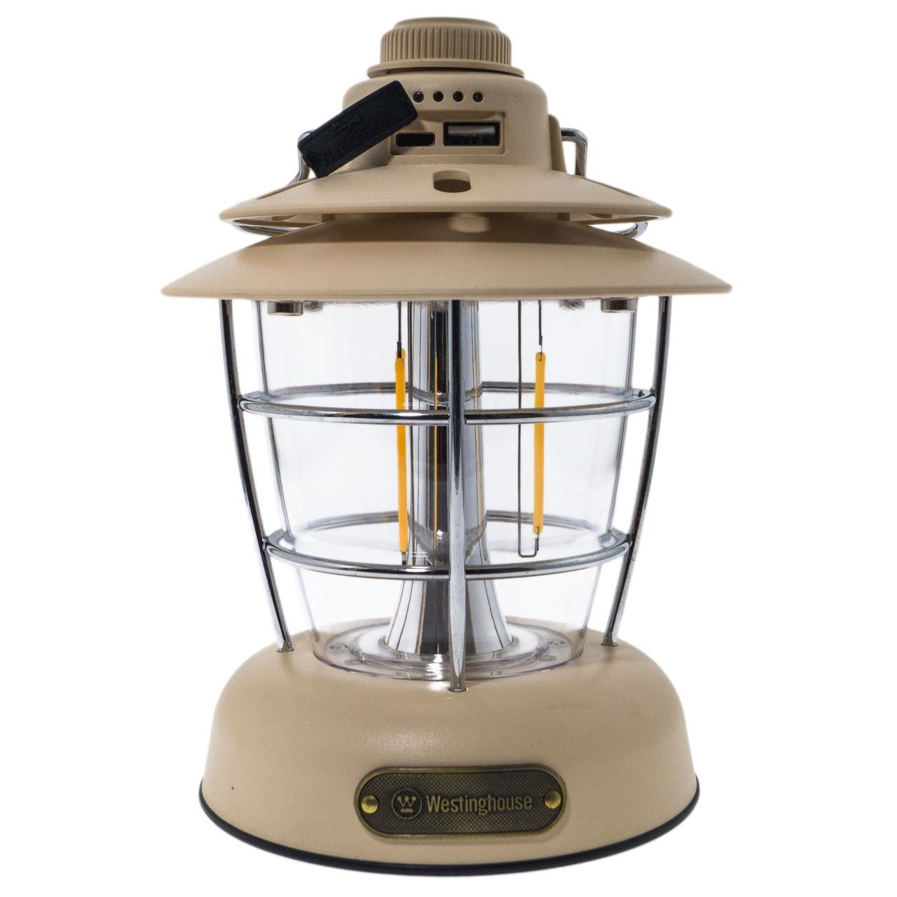 Ліхтар кемпінговий Westinghouse RETRO LED Filament WF241 Type-C з функцією Power Bank (2185656596) - фото 4 Ліхтар кемпінговий Westinghouse RETRO LED Filament WF241 Type-C з функцією Power Bank (2185656596) - фото 4