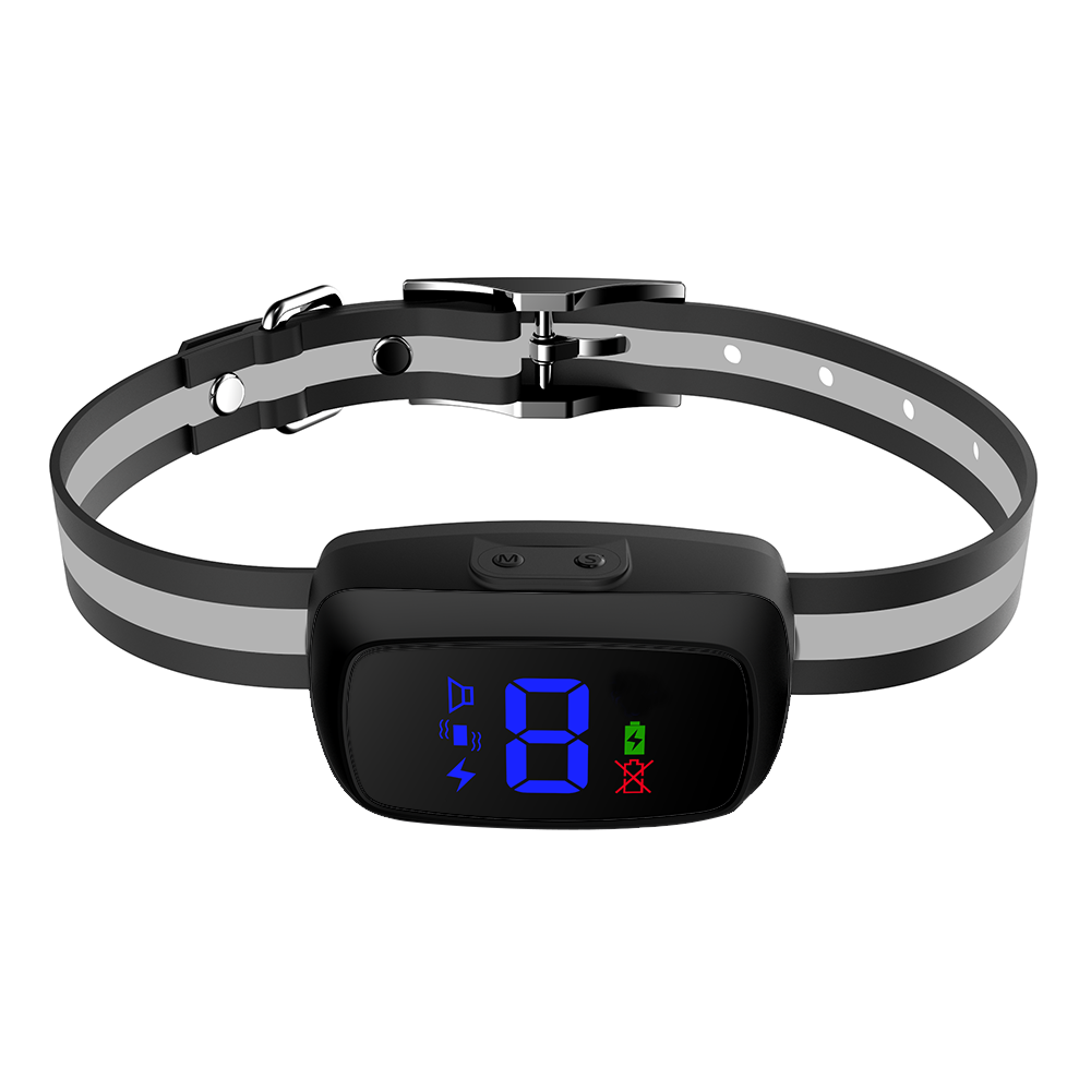 Нашийник-антилай електронний Digital Lion BK-C03 ультразвуковий з вібрацією і током Чорний - фото 2