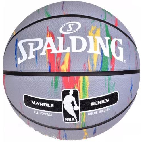 Баскетбольний м'яч Spalding Marble р. 7 Grey (only271_30 01550 10 0117)