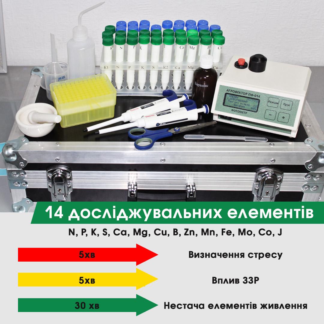 Лабораторія листової функціональної діагностики Агровектор ПФ-014-02 - фото 2