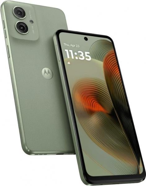 Смартфон Motorola Moto G55 8/256GB Smoky Green (PB5U0010RS) - фото 4