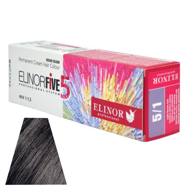 Фарба для волосся Світлий шатен попелястий 5/1 100 мл (23448598)