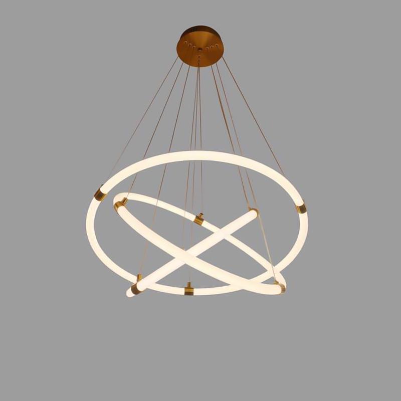 Люстра подвесная LED Light House SRS-16446 113 W без пульта Бронзовый