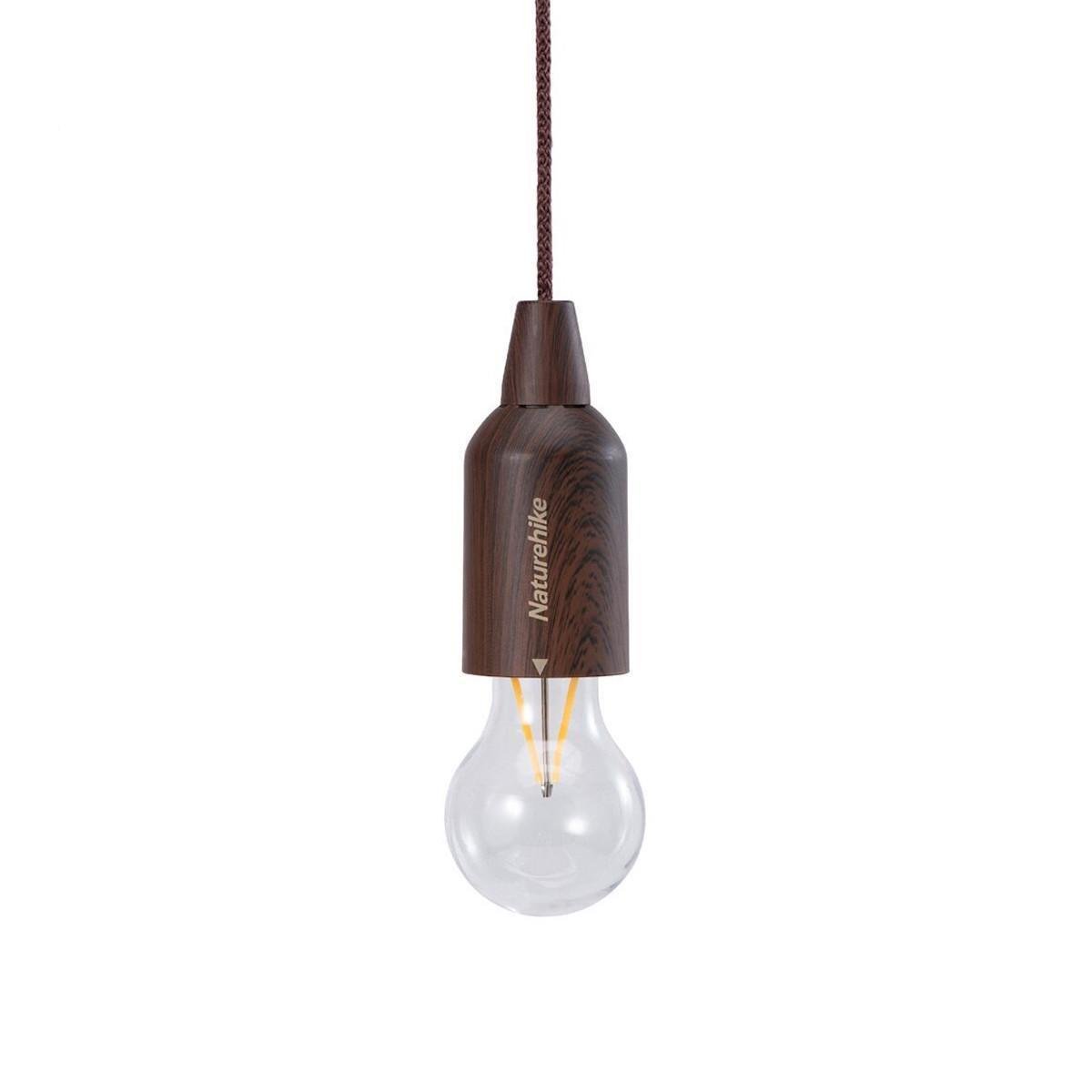 Фонарь кемпинговый Naturehike Bubble lamp USB NH21ZM002 Wood grain