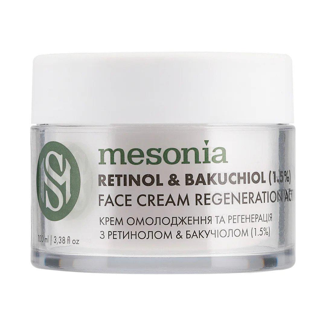 Крем омоложения и регенерации Mesonia с ретинолом и бакучиолом активного действия 35+ 100 мл (С10)