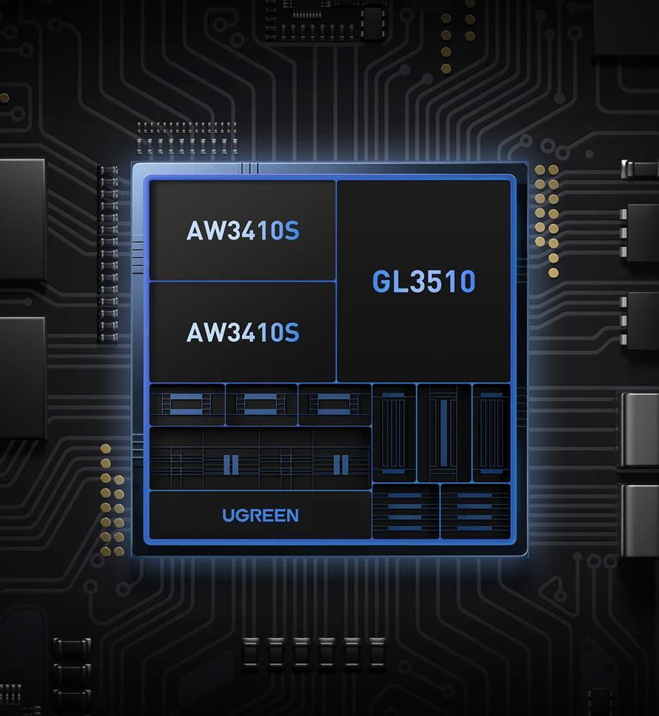 Перемикач KVM UGREEN 3x USB 3.0/5 Гбіт/с Type-C/5 Гбіт/с з пультом Чорний (15705) - фото 7 Перемикач KVM UGREEN 3x USB 3.0/5 Гбіт/с Type-C/5 Гбіт/с з пультом Чорний (15705) - фото 7