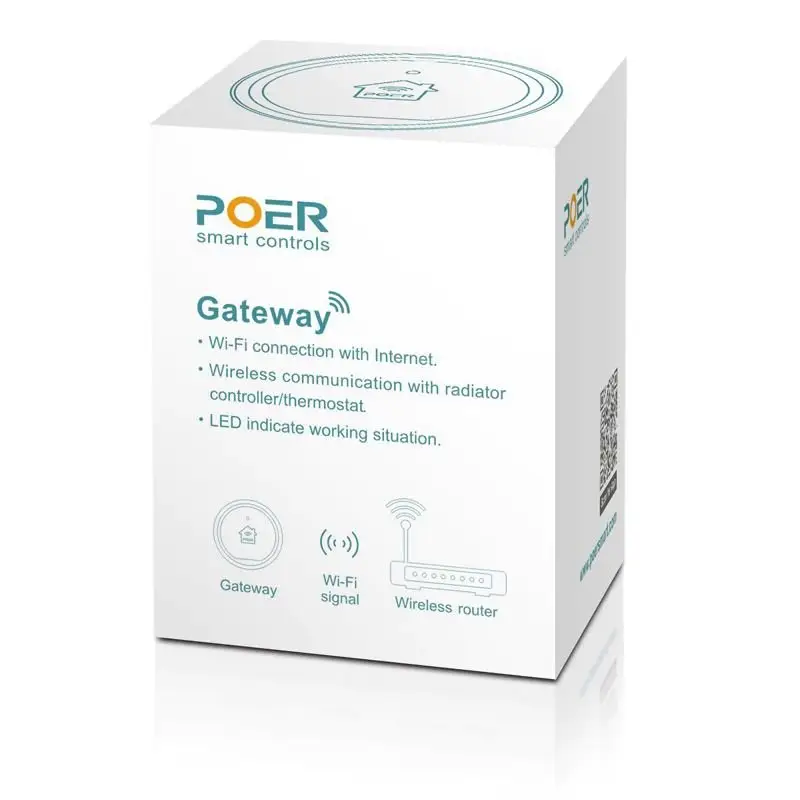 Беспроводной термостат Poer PTC10-WIFI с wifi терморегулятором для котла (100148) - фото 4 Беспроводной термостат Poer PTC10-WIFI с wifi терморегулятором для котла (100148) - фото 4