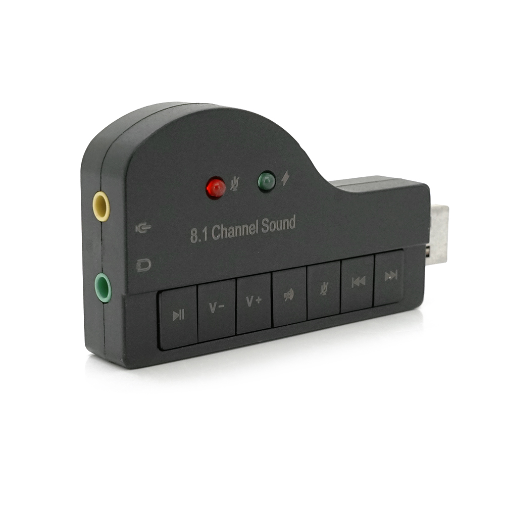 Контроллер звуковой карты VOLTRONIC USB 3D 8,1 до Windows 7 (YUT_V1840)
