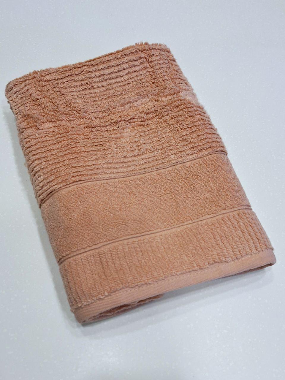 Полотенце банное махровое Cestepe Microcotton 70x140 см Пудровый (475)