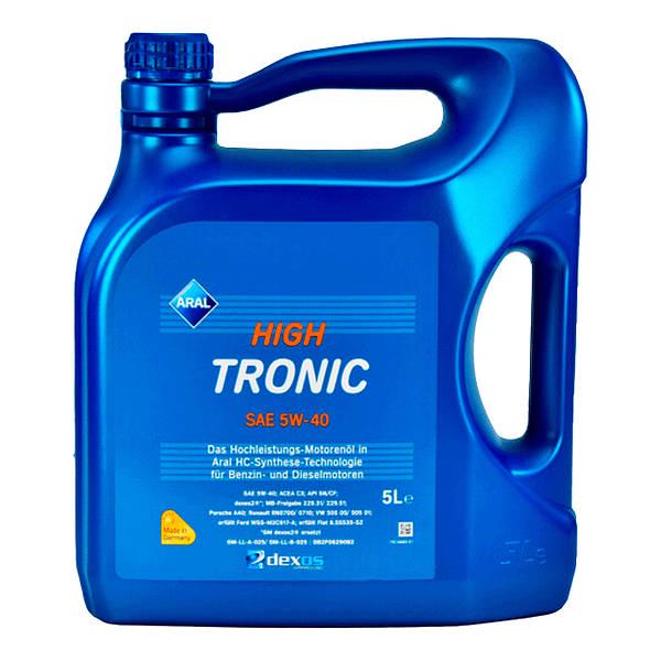 Моторное масло ARAL HighTronic 5W-40 5 л (1529F9)