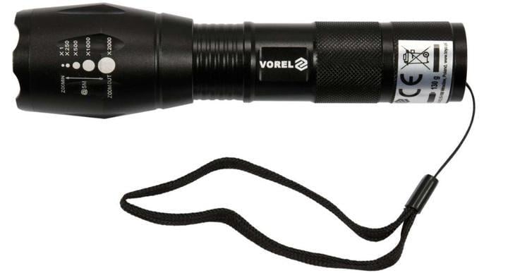 Фонарь светодиодный Vorel CREE XP-E 5 Вт 3 режима 280lm 3ААА Ø40 мм 135 мм DW (00000044383)