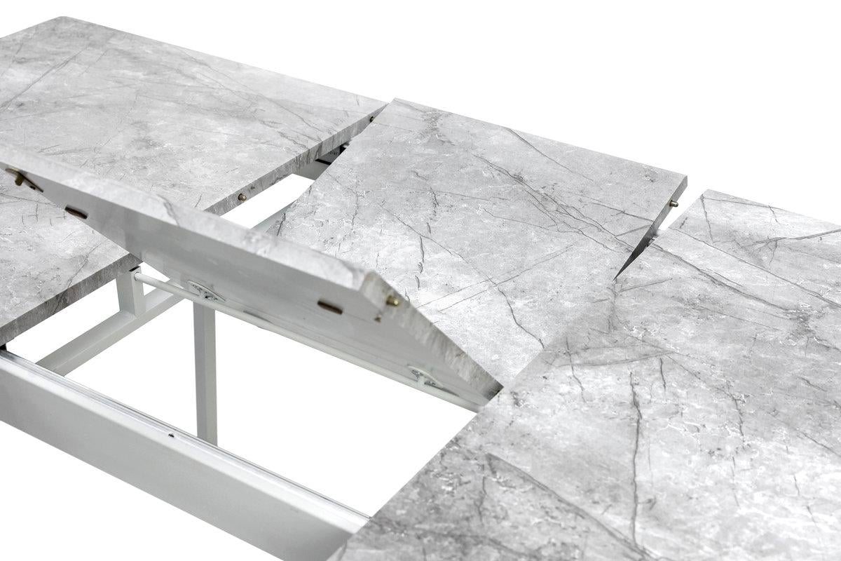 Обідній стіл Етна Мікс Меблі 1200х750 мм Білий/Базальт (25402596) - фото 4