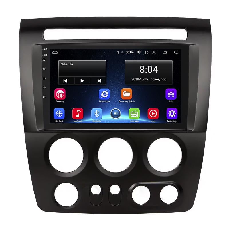 Автомагнітола штатна Lesko Base для Hummer H3 2005-2010 р. Wi-Fi/GPS 2/32 GB 9" (12096-67395) Автомагнітола штатна Lesko Base для Hummer H3 2005-2010 р. Wi-Fi/GPS 2/32 GB 9" (12096-67395)